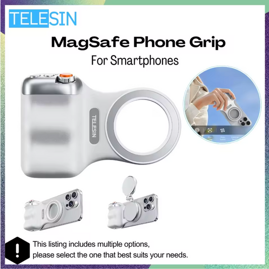 TELESIN Magnetic Phone Camera Shoot Hand for IOS & Android Phone