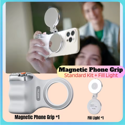 TELESIN Magnetic Phone Camera Shoot Hand for IOS & Android Phone